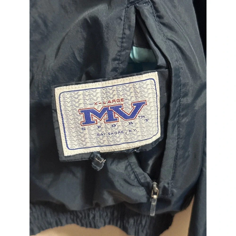 Vintage SMU Mustangs Reversible‎ Hooded Jacket Athleisure Retro Sporty Oversized